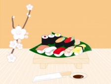 free vector Sushi
