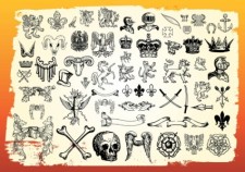 free vector Antique Heraldry