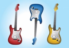 free vector Electric Guitars