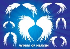 free vector Wings of Heaven