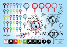 free vector Magnifying Glass Graphics