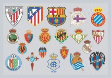 free vector Spanish Football Team Logos