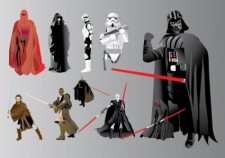 free vector Star Wars Illustrations