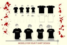 free vector T-Shirt Illustrations