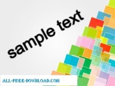 free vector Sample text vector