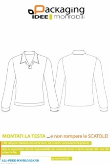 free vector BLOUSE TEMPLATE