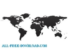 free vector World Map Vector Graphic