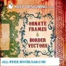 free vector Fancy Frames And Ornate Borders 1