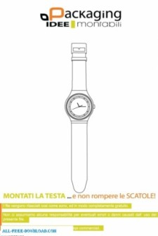 free vector Watch template