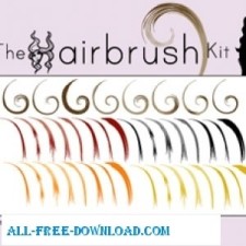 free vector Hairbrush Kit