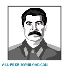 free vector Stalin