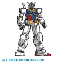 free vector Gundam Rx782