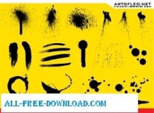 free vector Ink and Paint Vectors