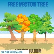 free vector Vector Tree