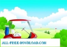 free vector Golf Vectors