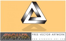 free vector Impossible Triangle