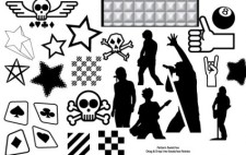 free vector Vector Resources Part 4 - Punk Collection