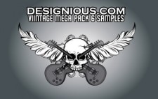 free vector Vintage Mega Pack 6 free samples
