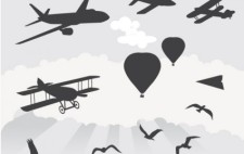 free vector Things that fly