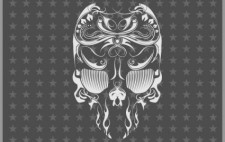 free vector Free Vector Skull Flourish Mexican Touch