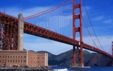 free vector Golden Gate Bridge vector