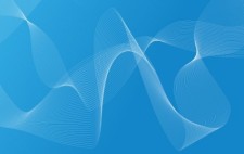 free vector Cool Blue Waves and drops Free Vector