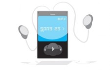 free vector Free MP3 Player Vector Graphic