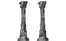 free vector Ancient Temple Columns