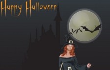 free vector Halloween witch free vector