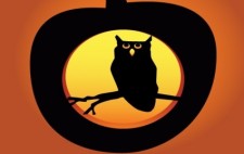 free vector Halloween Owl Pumpkin