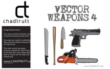 free vector Vector Weapons 4