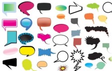 free vector Thought and Speech Bubbles Pack