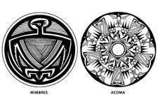 free vector Southwest Native American Pottery Design Vectors