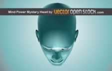 free vector Mind Power Mistery Head