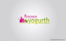 free vector Frozen Yogurt Logo