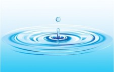 free vector Realistic Water Drop Splash