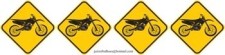 free vector Motocross Signboard