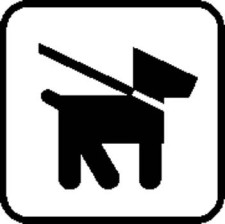 free vector Dog Area Sign Board Vector