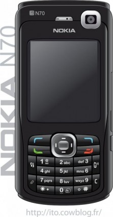 free vector Nokia N70 Vector