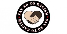 free vector Say No to Racism Vector Sticker