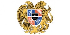 free vector Heraldic eagle, Armenia armories vector