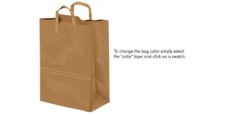free vector Free paper bag vector