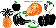 free vector Fruits vector