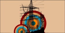 free vector Retro electric tower free vector graphics