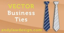 free vector Business Tie Vectors