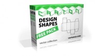 free vector Carton Design Shapes Free Vector Pack