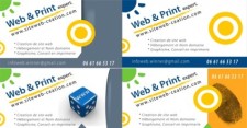 free vector Business card template vectors