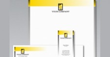 free vector Stationery Design Template