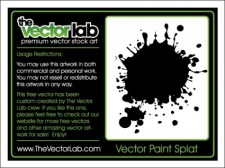 free vector 
								Vector Splat							