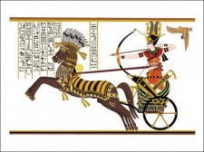 free vector 
								Ramesses II in the Battle of Kadesh							